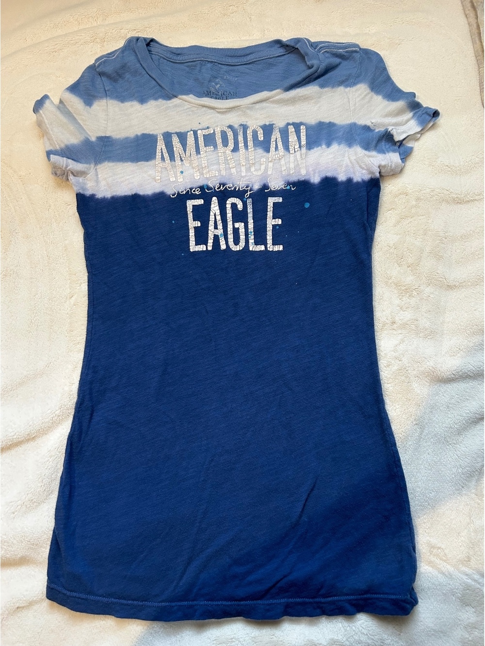 Y2k AE coastal beach baby tee